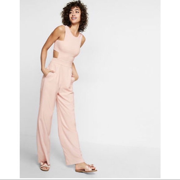 Express Dresses & Skirts - Express Cut-out Jumpsuit